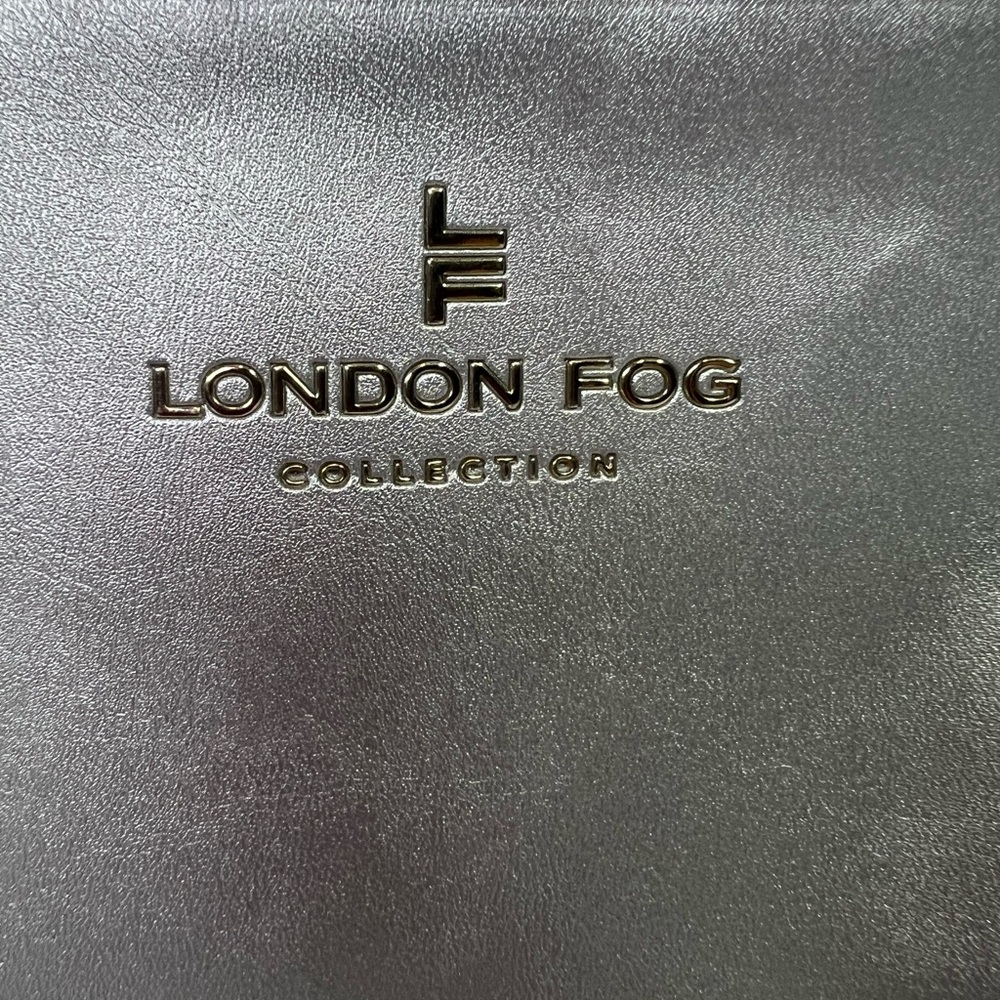 New London Fog Backpack Alice Smooth Silver 100th Anniversary MSRP $88 NWT RARE - Picture 5 of 15